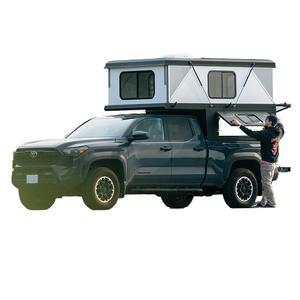 <span class=keywords><strong>Camping</strong></span>-<span class=keywords><strong>car</strong></span> tout-terrain pliable grand format avec ouverture automatique rapide, toile en coton polyester 280g pour les voyages, installation facile - Product Image 1