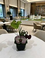 Silikon-Baumwoll-Simulationsorchideen Künstliche Blumen für Hochzeits- und Heimdekoration sowie für Bäckereien