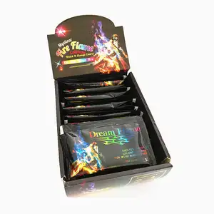 Special Offer Halloween Party Supplies Wizard Cosplay Magic Wand Rea Fire Wallet Magical Colorful Color Changing Powder Packets