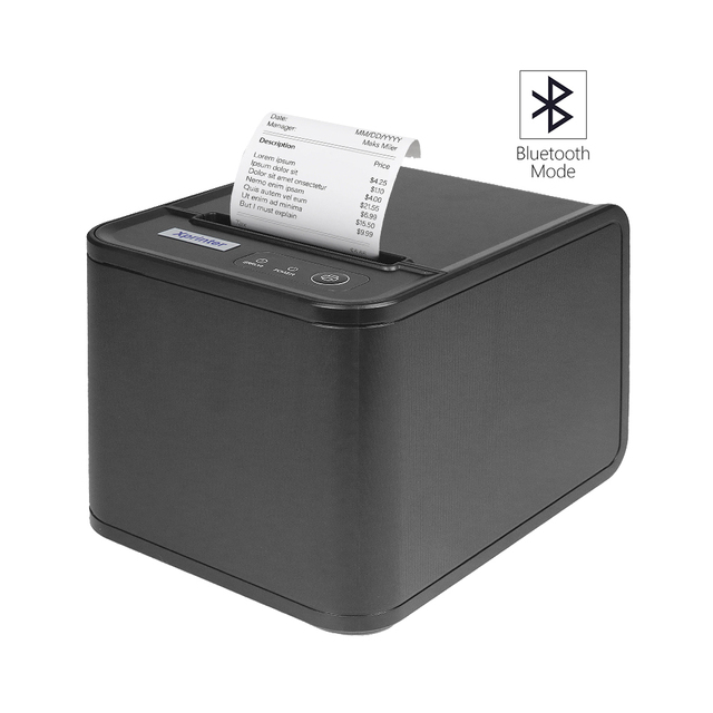 80mm Thermal Receipt POS Printer LAN for Quick Efficient Auto Barcode Printing for Parking Tickets Ultrasound Machines Stock