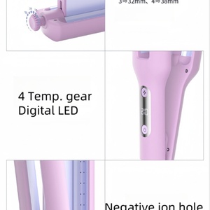 Fer à boucler double tension pour cheveux ondulés et bouclés, fer à friser pour ondulations œuf - Product Image 6