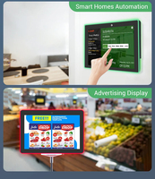 Tablet PC de Escritorio de 8 Pulgadas con P.OE, 2GB+16GB, Android 11, Pantalla Táctil Capacitiva, Señalización Digital para Ascensores, Aeropuertos, Educación y Comercio Minorista