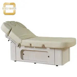 heating eyelashes facial table massage bed with salon furniture facial bed supplier for 4 motors facial bed beauty salon