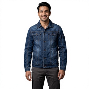 Hot New Professional Vestes en jean pour hommes de haute qualité Respirant et style High Street pour l'hiver avec service OEM - Product Image 1