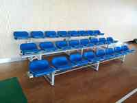 Chaises de stade Yourease durables en HDPE imperméables avec roues mobiles pour les matchs de volley-ball, utilisation portable en extérieur et en intérieur