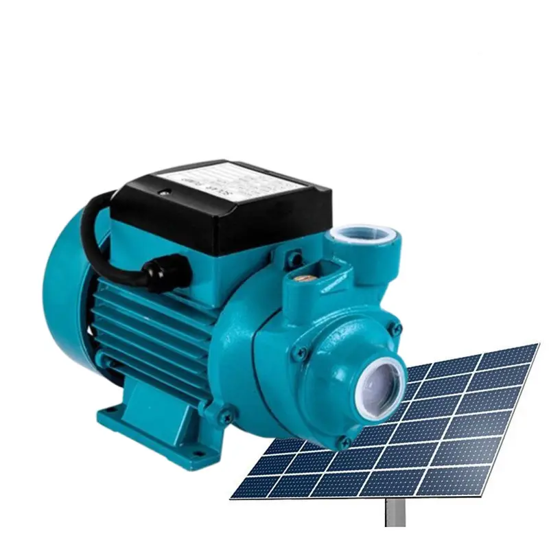Малый DC12V/24V солнечные водяные насосы с медным рабочим колесом Qb60 самовсасывающий погружной насос одноступенчатый наземный насос
