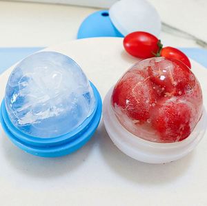 Moldes de Silicona Reutilizables y Ecológicos de 2.5 Pulgadas para Hacer Esferas de Hielo con Logotipo Personalizado, para Whisky y Cócteles - Product Image 2