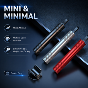 Martillo de Seguridad para Auto 2 <span class=keywords><strong>en</strong></span> 1, Rompeventanas, Cortador de Cinturón de Seguridad, Herramienta de Escape de Emergencia con Logotipo Personalizado - Product Image 2