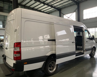 Fourgon de livraison à double porte arrière avec protection sous carrosserie pour le réseau de dépôts à l'étranger, la distribution et le restockage des marchés, destiné aux grossistes
