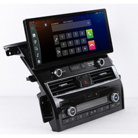 Écran de voiture Android 15,9 pouces Full Fit avec DSP et GPS pour Patrol 2012-2020, panneaux latéraux recouverts de cuir