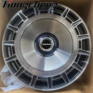 Jantes forgées personnalisées 20 22 24 26 pouces 5x112 5x114.3 5x120 Jantes de voiture de tourisme Jantes pour Cadillac Range Rover tesla - Product Image 2