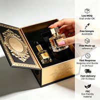 Ensemble d'huiles parfumées pour diffuseur personnalisé, emballage magnétique pour parfum, boîte cadeau avec doublure en éponge