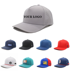 หมวกเบสบอลปักโลโก้แบบกำหนดเองได้เต็มรูปแบบ 5 แผง พร้อมแผ่นยางปักลายฉลุรูด้วยเลเซอร์ สำหรับทุกเพศทุกวัย ดีไซน์ทันสมัย - Product Image 2