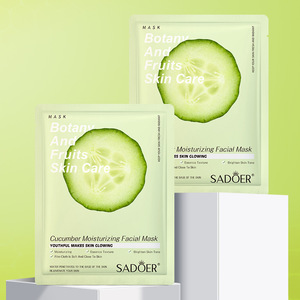 Masque facial nourrissant et hydratant aux fruits SADOER Private Label, soin de la peau, coréen - Product Image 5