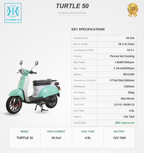 Motocyclette à essence <span class=keywords><strong>50CC</strong></span> pour les trajets quotidiens en ville, adaptée aux adultes et aux jeunes, idéale pour les trajets domicile-travail. - Product Image 3