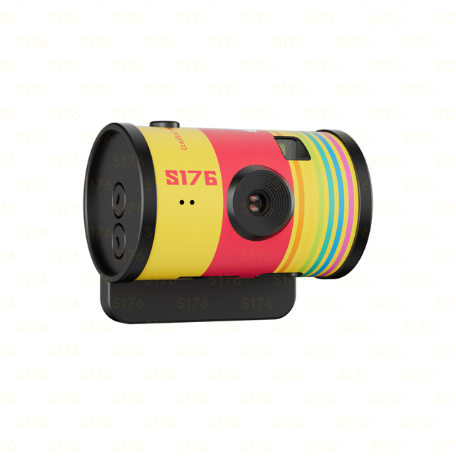 Mini HD 1080P 2MP Digital Camera 1.47'' Flip Screen Built-in Flashlight Loop Recording 70 Wide Angle Outdoor Sports Video