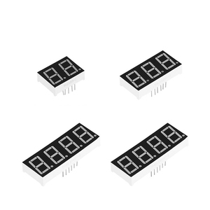 Tubo digital de 0.28 pulgadas con cátodo común, ánodo de 0.36 pulgadas, rojo de 0.4 pulgadas, 0.56 pulgadas uno/dos/tres/cuatro en uno de alto brillo - Product Image 1