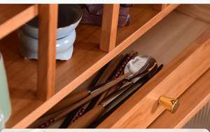 Présentoir de rangement pour tasses à café de bureau en bois nordique bien fait pour la décoration intérieure du fabricant - Product Image 3