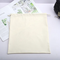 Offre Spéciale grand sac à poussière en coton lin motif personnalisé sac à dos réutilisable pochette en mousseline pour l'emballage chaussures de stockage vêtements