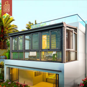 2025 Recintos de pantalla de vidrio para patio, <span class=keywords><strong>terraza</strong></span> y balcón - Product Image 5