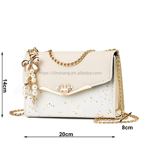 Wholesale High Quality Crossbody Trendy Ladies <b>Sequins</b> Shoulder <b>Bags</b> Mini Luxury Women's Handbags for Girls - Product Image 2