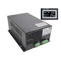 Alimentation laser MYJG 60W 80W 100W 150W avec écran LCD pour tube laser CO2, compatible avec un écran LCD externe et un ampèremètre