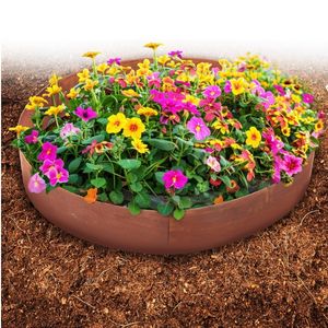 <span class=keywords><strong>Bordure</strong></span> métallique rouillée Corten personnalisée pour l'aménagement paysager, <span class=keywords><strong>Bordure</strong></span> de <span class=keywords><strong>jardin</strong></span> en métal pour bordures de pelouses et parterres de fleurs - Product Image 3