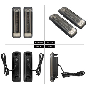 Parafango moto luce LED indicatore di direzione borsa inserto luce freno per Harley Touring FLHTCU FLHTCUL ftru Ultra 14-Up - Product Image 3
