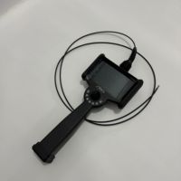 Vidéoscope industriel ultra-fin de 0,95 mm avec écran tactile de 6 mm, sonde étanche IP67, tube à changement rapide pour l'inspection des petits trous