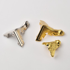 Zinc Alloy Shelf <b>Bracket</b> Support 546 Gold 547 <b>Silver</b> Durable Drawer Connector Minimalist Style Die Casting - Product Image 2