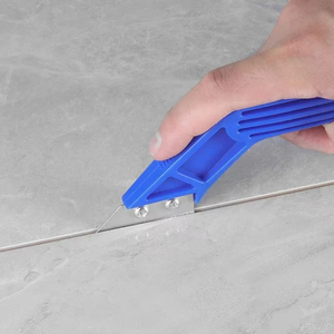 Outil de retrait de joint de carrelage Grattoir Joint de coulis de carrelage pour carreaux de sol et de <span class=keywords><strong>mur</strong></span> - Product Image 6
