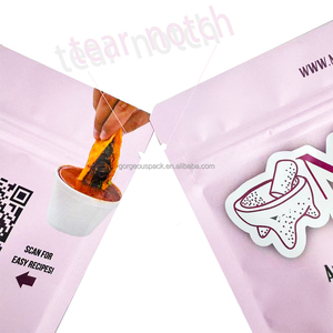 Sacs d'emballage pour épices 250g 500g 1kg, personnalisables, recyclables, réutilisables, sachets à fond plat pour assaisonnements - Product Image 6