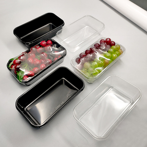 Disposable Eco-Friendly PET/PP <strong>Plastic</strong> Boxes Thin Blister Vacuum-formed <strong>Trays</strong> for Fruit Packaging and Food Storage - Product Image 1
