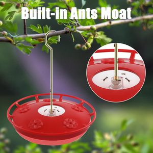 2 confezioni da 16 once mangiatoie per colibrì all'aperto 5 porti di alimentazione a prova di ape formica spazzole per la pulizia a prova di perdite nettare facile da pulire - Product Image 6