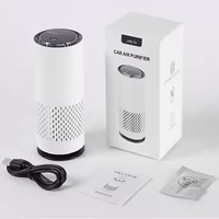 Purificador de Aire Portátil para Interiores, Elimina Humo, Polen, Pelusas, Aromatizante para Coche, Purificador de Aire para Mascotas
