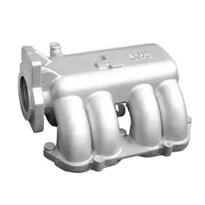 Exhaust Manifold Customized Stainless Steel Cast Automobile Engine Exhaust Turbocharger Manifold Aluminum gravity casting
