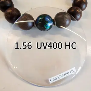 1.56 싱글 비전 UV400 HC 도매 단초점 광학 렌즈