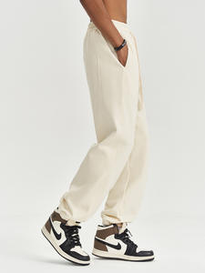 Pantalones Deportivos SL450P 2025 para Hombre y Mujer, 450G, Tejido Terry, 100% Algodón, Sencillos, Cómodos, Holgados, Casuales, Cintura Media, Lona - Product Image 3