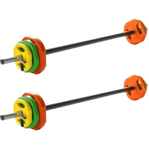 Ensemble d'haltères réglables avec plaques de poids et barre pour entraînement <span class=keywords><strong>cardio</strong></span> à domicile – Matériaux durables - Product Image 3