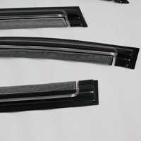 OEM/ODM Nouveau Design Auto Accessoires Noir PC Injection Sun Rain Visor pour Toyota Avanza 2011 ~ on