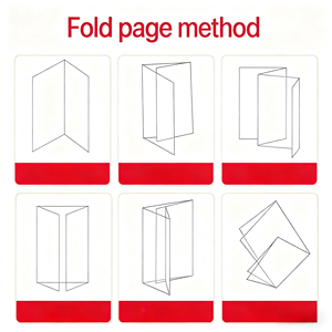 ใบปลิวโฆษณาดิจิทัลพิมพ์ลายสองด้านดีไซน์ตามสั่งสำหรับร้านอาหาร-ศิลปะกระดาษพับใบปลิวโลโก้/กราฟิกที่กำหนดเอง - Product Image 3