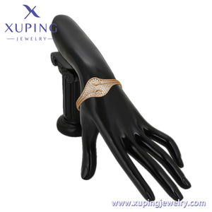 A00363376 Xuping joyería cinturón forma grueso brazaletes pulsera joyería mujer moda india brazaletes - Product Image 6