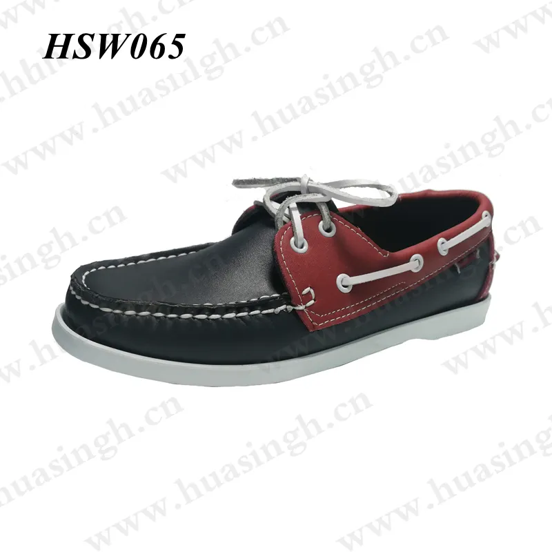 XC Men Driver Handmade Full Leather Casual Loafers Shoes Office Fashion Lace-up Style Anti-slip Rubber Sole Peas Shoes HSW065