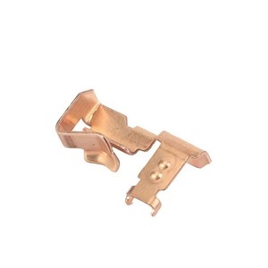 Terminal de Contacto de Cobre Estampado de Precisión, Resorte de Bronce Fosforoso, Piezas Eléctricas Personalizadas Estampadas, Machinadas para Conectores de Alimentación - Product Image 3