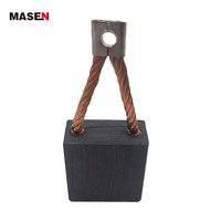 Balais de charbon pour chariot élévateur électrique, gerbeur, voiturette de golf, 16x32x33mm, balais de charbon pour moteur à courant continu de voiture de tourisme