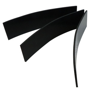 Feuilles de caoutchouc personnalisées noires plates carrées en nitrile EPDM, résistantes à l'huile, absorbant les chocs, imperméables, isolantes thermiquement, à découper - Product Image 1