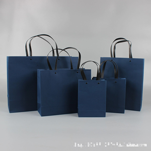 Bolsas de Regalo de Papel Kraft Blanco con Asas de Cuerda para Ropa, Impresión de Logotipo, Fabricante - Product Image 2