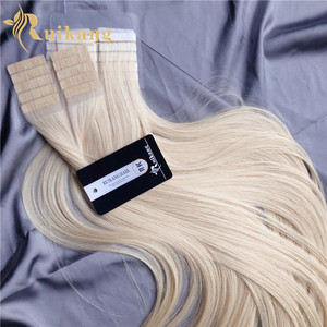 Extensions de cheveux humains vierges 100% de qualité supérieure, européennes, sans couture, invisibles, Remy, avec cuticules intactes, en gros - Product Image 5