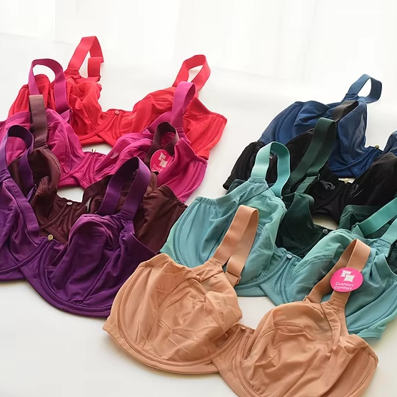 Plus Size Women Bra Full Cup High-quality Underwear Lingerie UK Size 34-42DD E F FF G GG H HH Cup Lace Sexy for Women