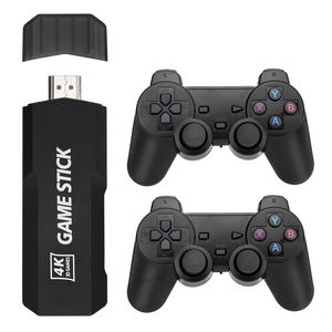 New X2 cộng với trò chơi Stick GD10 Pro 4K HD Retro Video Trò chơi giao diện điều khiển không dây 64GB 30000 trò chơi TV 30 giả lập cho PS1/N64 - Product Image 1